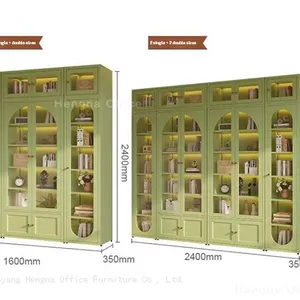 Hengna Glass Display Cabinet With Doors GDB-02 | For Jewelry, Perfume & Collectibles | Multi-Color Options | Wholesale Supplier thumbnail-3