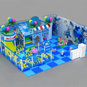 Custom Processing of Indoor Children's Playgrounds. Xierle Indoor Playground Equipment, Large Trampolines, Parent-child Playgrounds thumbnail-4