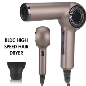 High-Speed Low Noise Dryerv/Reduce Frizz, Hollow，Professional High Speed Hairdryer for Home, Salon（Wechat:13510231336） thumbnail-3