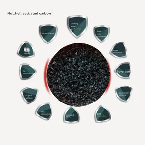 Water Treatment Filter Particles: Coal-based, Coconut Shell, Apricot Shell, Fruit Shell Activated Carbon With Strong Adsorption Capacity and Complete Specifications thumbnail-4