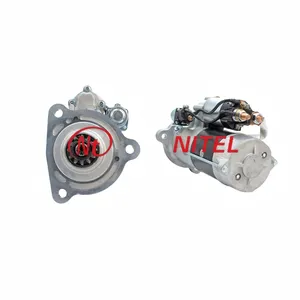 Delco Engine Starter (24V, New) Compatible With Mercedes-Benz Axor Trucks M009T20171, M009T83671, M9T20171, M9T80472, 8200087, 8300015, DRS0100 thumbnail-1
