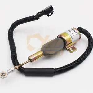 24V Stop Solenoid Switch Cut Off Solenoid for E215 BTG18032 ES1751E24V ES1751E-24V 504017345 thumbnail-2
