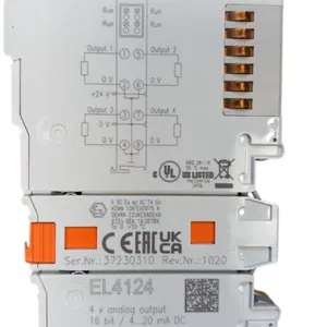 BECKHOFF EL4124 EtherCAT Terminal 4-Channel Analog Output Module ±10V 16-Bit High Precision Industrial Automation thumbnail-4