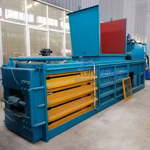Municipal Garbage Hydraulic Baling Machine Plastic Cardboard Box Baler thumbnail-2