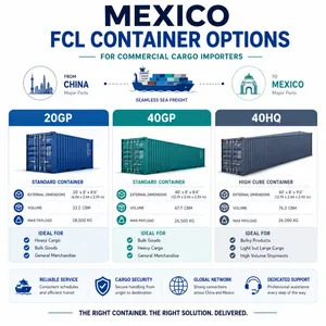 China to Mexico FCL Container Shipping With Truck Door Delivery thumbnail-2