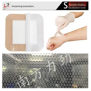 Ultrasonic Silicone Gel Perforating Machine Source Factory | Precision Perforation of Medical Dressing Silicone Gel thumbnail-3