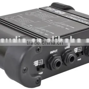 1/4" Instrument to 1/4" XLR Dual Channel DI Box DB-06 thumbnail-2