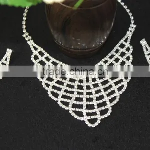 2015 New Products Fashion Women Wedding Crystal Jewelry Set thumbnail-6