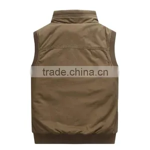 Multi-pockets Clothing Autumn Outdoor Men Vest&waistcoat thumbnail-2