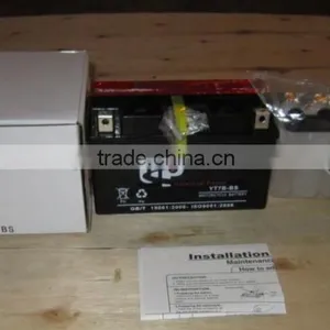 12V6Ah Motorcycle Battery YT7B-BS Sealed Maintenance Free thumbnail-1
