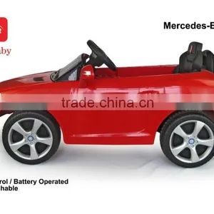 Mercedes-Benz SLK Car Type PP Plastic Electric Baby Driving Ride on Toy thumbnail-5