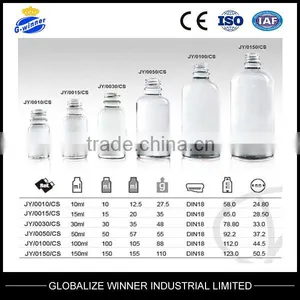 5ml,10ml,15ml,20ml,30ml,50ml,100ml Green Essential Oil Glass Bottle thumbnail-2