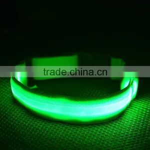 Wholesale LED Luminous Nylon Pet Dog Collars thumbnail-6