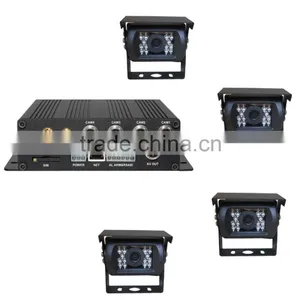 Multi-camera System Anti-viabration Car Reversing Aid 4 Channel GPS WiFi 3G Optional Security Camera Systems for School Bus thumbnail-1