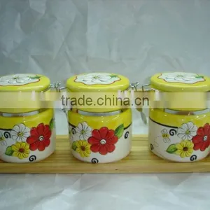 Ceramic Sugar Pot,ceramic Dinnerware,ceramic Pot thumbnail-1