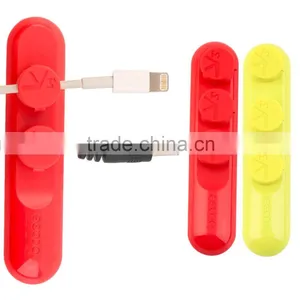 In Stock! Magnetic USB Cable Clip Desk Tidy Organiser Wire Lead USB Cable Holder Wholesale thumbnail-6