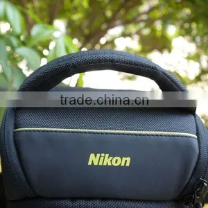 2016vintage Style Travel Shoulder Messenger Bag Nylon Black and Catton Lining Camera Bag thumbnail-6