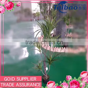 Indoor Polyester Silk Leaves and Bendable Trunks 6 Foot Artificial Yucca Plant thumbnail-1