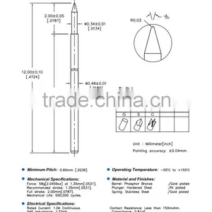 SP1-048120-B01 Printed Circuit Board Test Probe Needle thumbnail-1