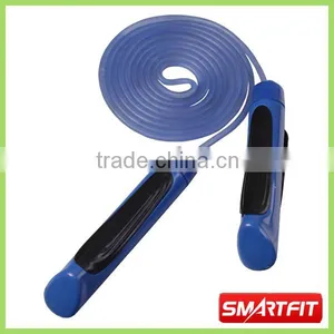 PVC Transparent Jump Rope With Anti-skid Handle thumbnail-1