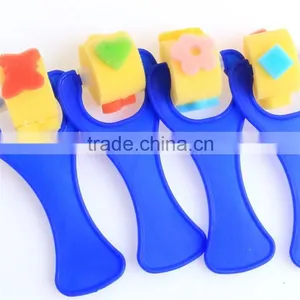 Art Supplies Plastic Handle Sponge Brush Rollers To Paint For Kids thumbnail-5