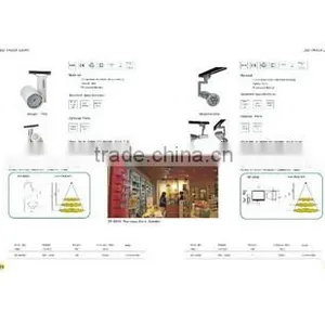 7w CE RoHS IP65 LED Track Light LED Shop Light 2yrs Warranty SP-8006 thumbnail-4