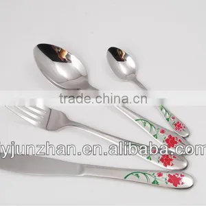 2015 Hot Sell Fork Spoon Knife Set of Stainless Steel Material Made by Junzhan Factory thumbnail-1