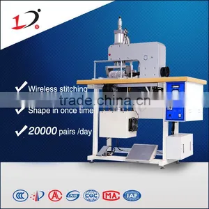 Auto Insole/shoe-pad/shoepad Making Machine ,Ultrasonic Threadless Seaming Technology, Shape in Once Time, thumbnail-1