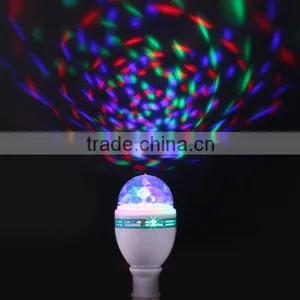 Led Magic Rotating B22 E26 E27 3W RGB Disco Ball Bulb Light thumbnail-6