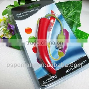 Red Chillies Shape Usb Hub Vegetables Shape Hub 4 Ports thumbnail-1