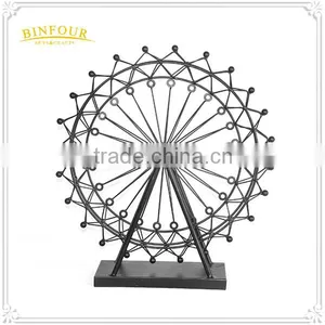 Ferris Wheel Shape Metal Crafts for Christmas Decoration thumbnail-1