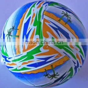 Standard Size Rubber Beach Ball Volleyball thumbnail-2