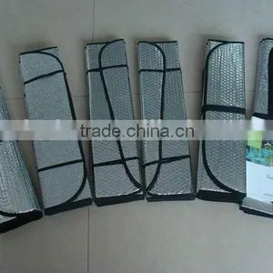 Car Front Window PE Bubble Sunshade thumbnail-1