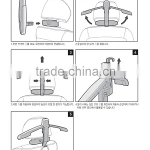 Tuix Brand Collection Coat Hangers and Hook for Hyndai Vehicles 2010-2015 Year thumbnail-5