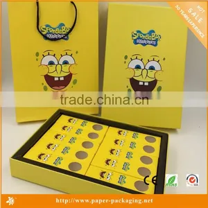 DW-G11901 Cartoon Spongebob Squarepants Handle Paper Gift Bag thumbnail-2