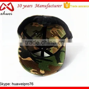 Land Camo Hunting Snapback Hat Factory Military Snapback Cap and Hat thumbnail-4