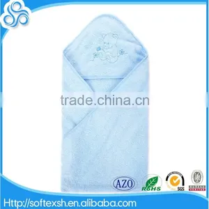 China Supply Wholesale Hooded Baby Towel With 100% Bamboo Supplier's Choice thumbnail-1