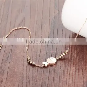 Jewellery Fashionable 316L Stainless Steel Style Fish Charm Sexy Slave Anklet Chain thumbnail-5