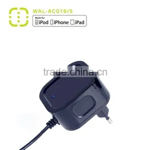 MFI Certified Universal Wall Charger With EU Plug 2.1A thumbnail-3