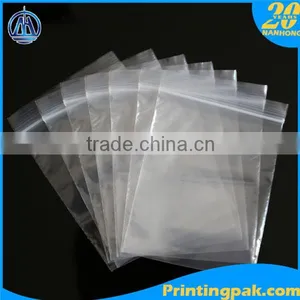 Cheap Transparent Printed pe Zipper Bag/ Zip Lock Bag thumbnail-2
