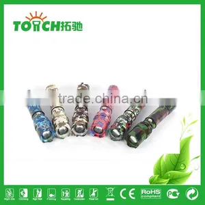 Top Selling Aluminum Alloy Portable Lighting Lithium Battery Flashlight High Power Rechargeable Lithium Battery Flash Light thumbnail-2