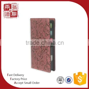 2015 Hard Cover Sticky Note in Leather Case thumbnail-1