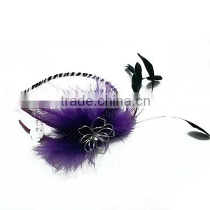 2012 Fashion Feather Hair Extension /headband for Lady thumbnail-1