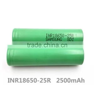 100% Original 18650 Battery Li-ion INR18650-25R 2500mAh thumbnail-5