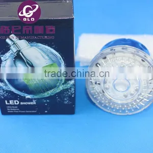 New Arrival Handheld 7Color LED Romantic Light Water Bath Home Bathroom Shower Head Glow thumbnail-2