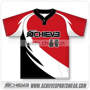 Wholesale Custom Cheap Baseball Jersey High Quality Short Sleeves Baseball Jersey From China Supplier thumbnail-6