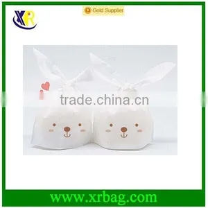 Party Decoration Plastic Cute Rabbit Ear Cookie Bags Candy Biscuit Packaging Bag Wedding Gift Handbags Quality Choice thumbnail-5