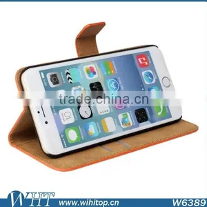 Luxury Genuine Leather Cover Case For IPhone 6 Plus 5.5 Inch Wholesale Case thumbnail-5