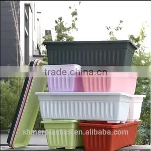 Large Size Plastic Flower Pot thumbnail-1
