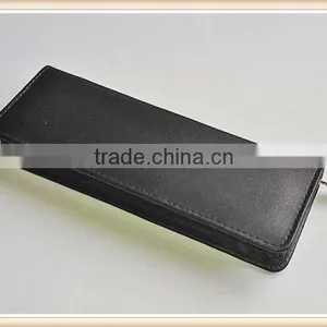 High Quality Leather Zipper Pen Case for Metal Pen thumbnail-5